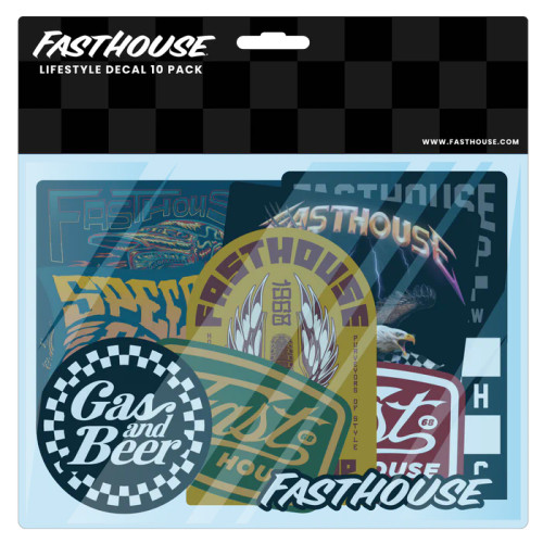 Fasthouse Fall 24 Decal 10 Pack Fasthouse Fall 24 Decal 10 Pack