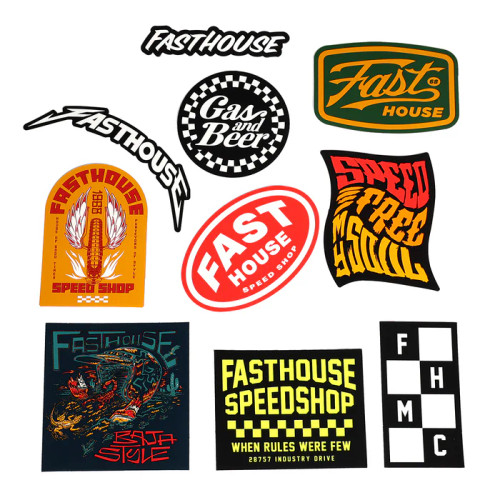 Fasthouse Fall 24 Decal 10 Pack Fasthouse Fall 24 Decal 10 Pack