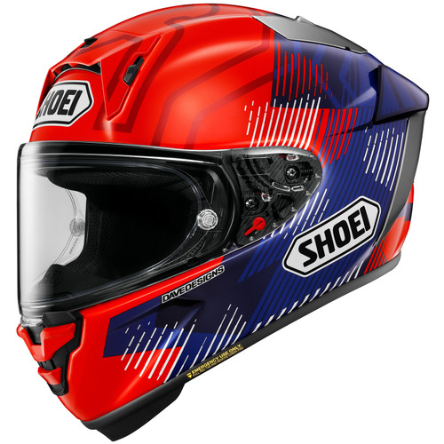 Shoei X-15 Marquez 8 TC-1 Helmet