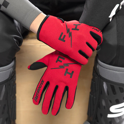 Fasthouse 2025 Youth Carbon Eternal Gloves