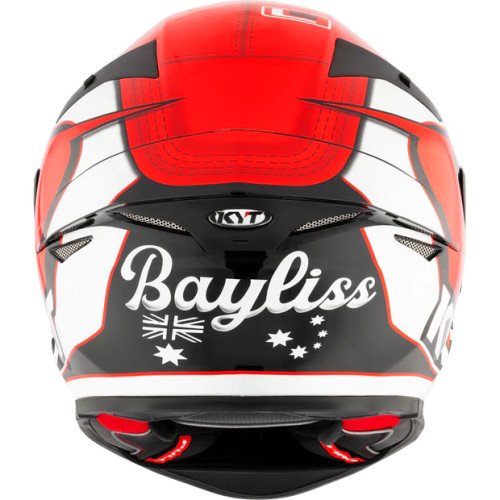 KYT TT Revo Replica Bayliss Helmet KYT TT Revo Replica Bayliss Helmet