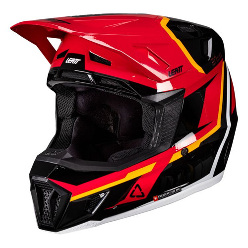 Leatt Moto 7.5 V26 Red Helmet Kit