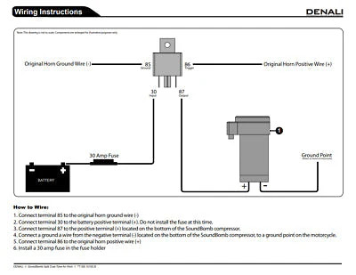 Denali SoundBombª Split Dual-Tone Air Horn