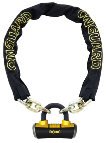 OnGuard Mastiff Chain W/Disc Lock 4' OnGuard Mastiff Chain W/Disc Lock 4'