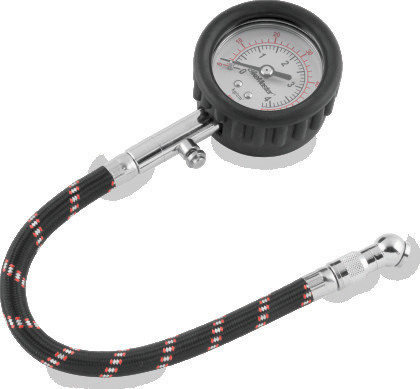 Bikemaster 60PSI Tire Gauge with Hose