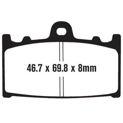 EBC FA158HH Brake Pads EBC FA158HH Brake Pads