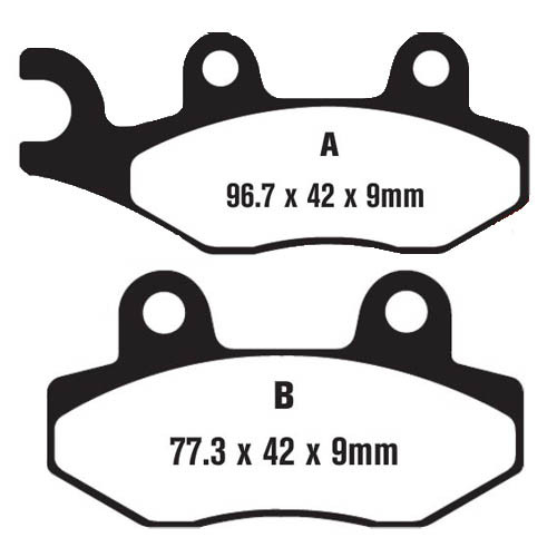 EBC FA228HH Brake Pads EBC FA228HH Brake Pads