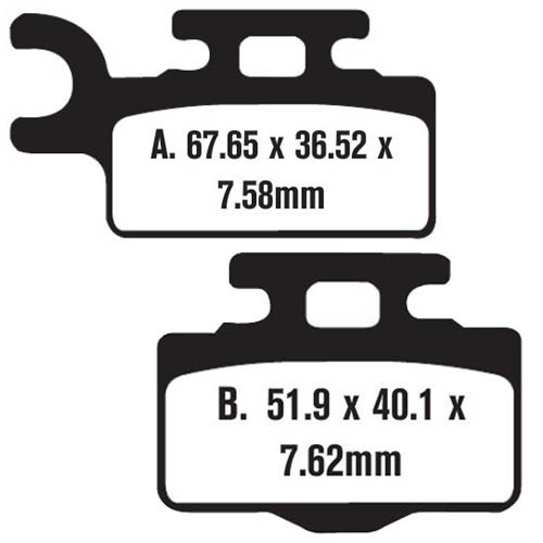 EBC FA302X Brake Pads EBC FA302X Brake Pads