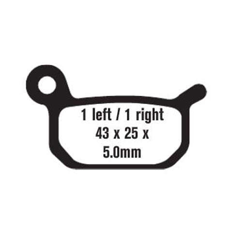 EBC FA325R Brake Pads EBC FA325R Brake Pads