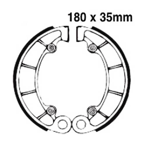 EBC 343 Brake Shoes EBC 343 Brake Shoes