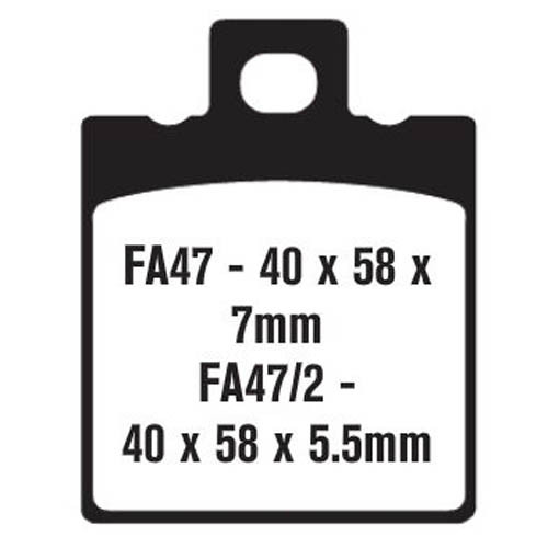 EBC FA47X Brake Pads EBC FA47X Brake Pads