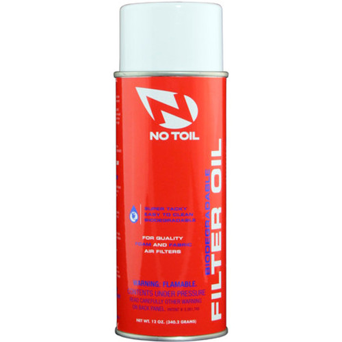 No Toil Aerosol Foam Air Filter Oil No Toil Aerosol Foam Air Filter Oil