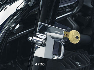 Bikers Choice Helmet Lock for 7/8" to 1-1/4" Tubes