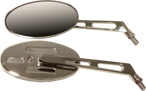 Emgo Billet Oval Mirrors