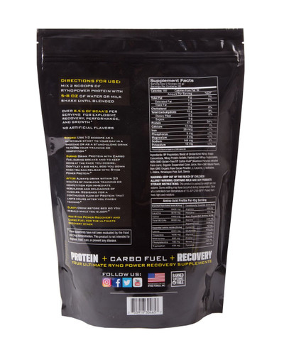 Ryno Power 2LB Chocolate Protein Powder