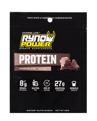 Ryno Power Chocolate Protein Powder Single Serving Ryno Power Chocolate Protein Powder Single Serving