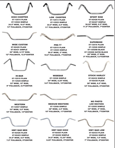 Emgo 1'' Handlebars Emgo 1'' Handlebars
