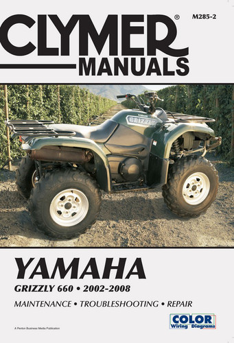 Clymer Manual M285: Yamaha Grizzly 660 (2002-2008) Clymer Manual M285: Yamaha Grizzly 660 (2002-2008)