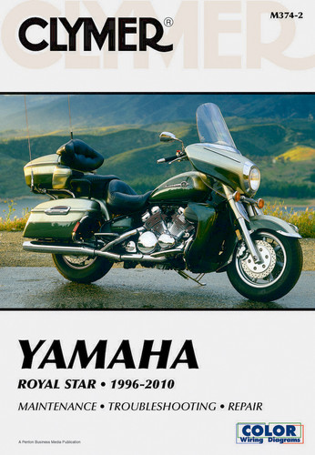 Clymer Manual M374: Yamaha XVZ13A Royal Star / Boulevard, XVZ13LT Tour Deluxe, XVZ13AT Tour Classic, XVZ13TF Venture, XVT13CT Tour Deluxe and XVZ13TFL Venture (1996-2013)