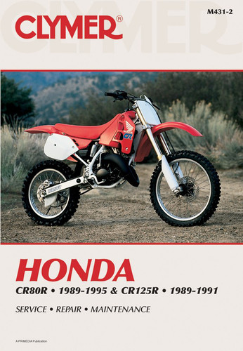 Clymer Manual M431: Honda CR80R (1989-1995) and CR125R (1989-1991) Clymer Manual M431: Honda CR80R (1989-1995) and CR125R (1989-1991)
