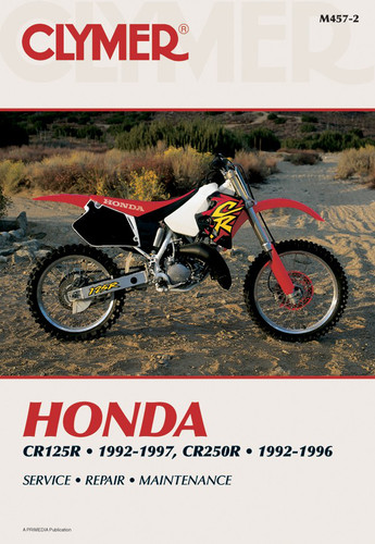 Clymer Manual M457: Honda CR125R (1992-1997) and CR250R (1992-1996) Clymer Manual M457: Honda CR125R (1992-1997) and CR250R (1992-1996)