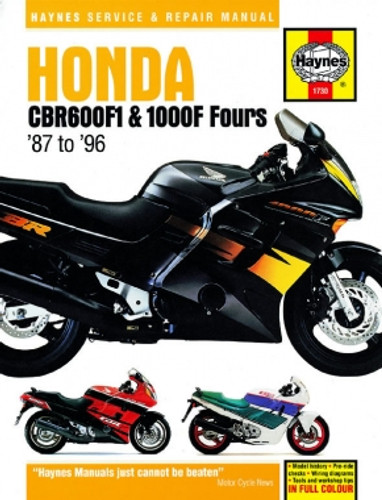 Haynes Manual HM1730: Honda CBR600F1 & 1000F Fours (87 - 96) Haynes Manual HM1730: Honda CBR600F1 & 1000F Fours (87 - 96)