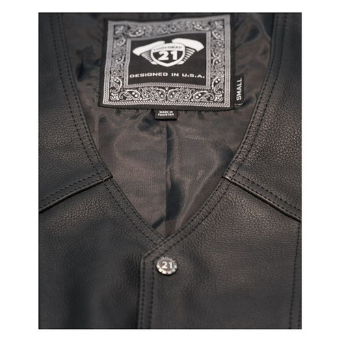 Highway 21 Six Shooter Leather Vest