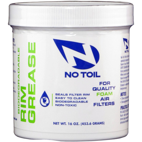 No Toil Filter Rim Grease 16oz Tub No Toil Filter Rim Grease 16oz Tub