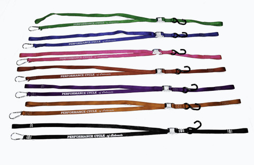 Performance Cycle Tie Downs with Soft Strap