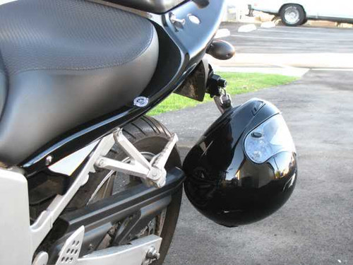 kuryakyn license plate helmet lock