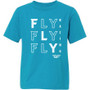 Fly Racing Youth Tic Tac Toe Tee