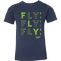Fly Racing Youth Tic Tac Toe Tee