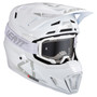 Leatt Moto 7.5 V25 White Helmet Kit