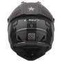 LS2 Gate Youth Battle Scar Matte Tonal Gray Black Helmet