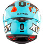 KYT TT Revo Leopard Replica Aragon Helmet
