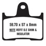EBC FA254HH Brake Pads