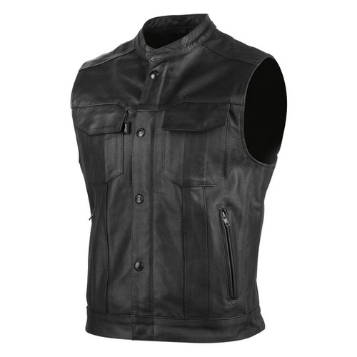 Speed and Strength Band of Brothers Leather Vest Motorcycle Vests