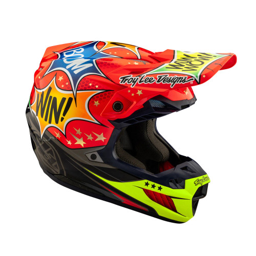 Troy Lee Designs SE5 Composite Helmet = Cosmic Explosion | TLD