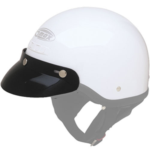 Gmax Universal 3-snap Visor | Universal Helmet Visor | 3 Snap helmet visor-  Performance Cycle of Colorado