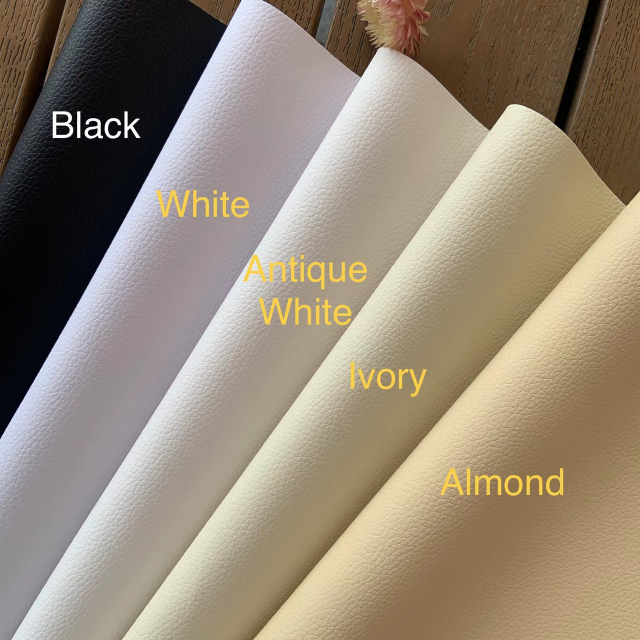 Vinyl Fabric Faux Leather Series A300 (By Yard)