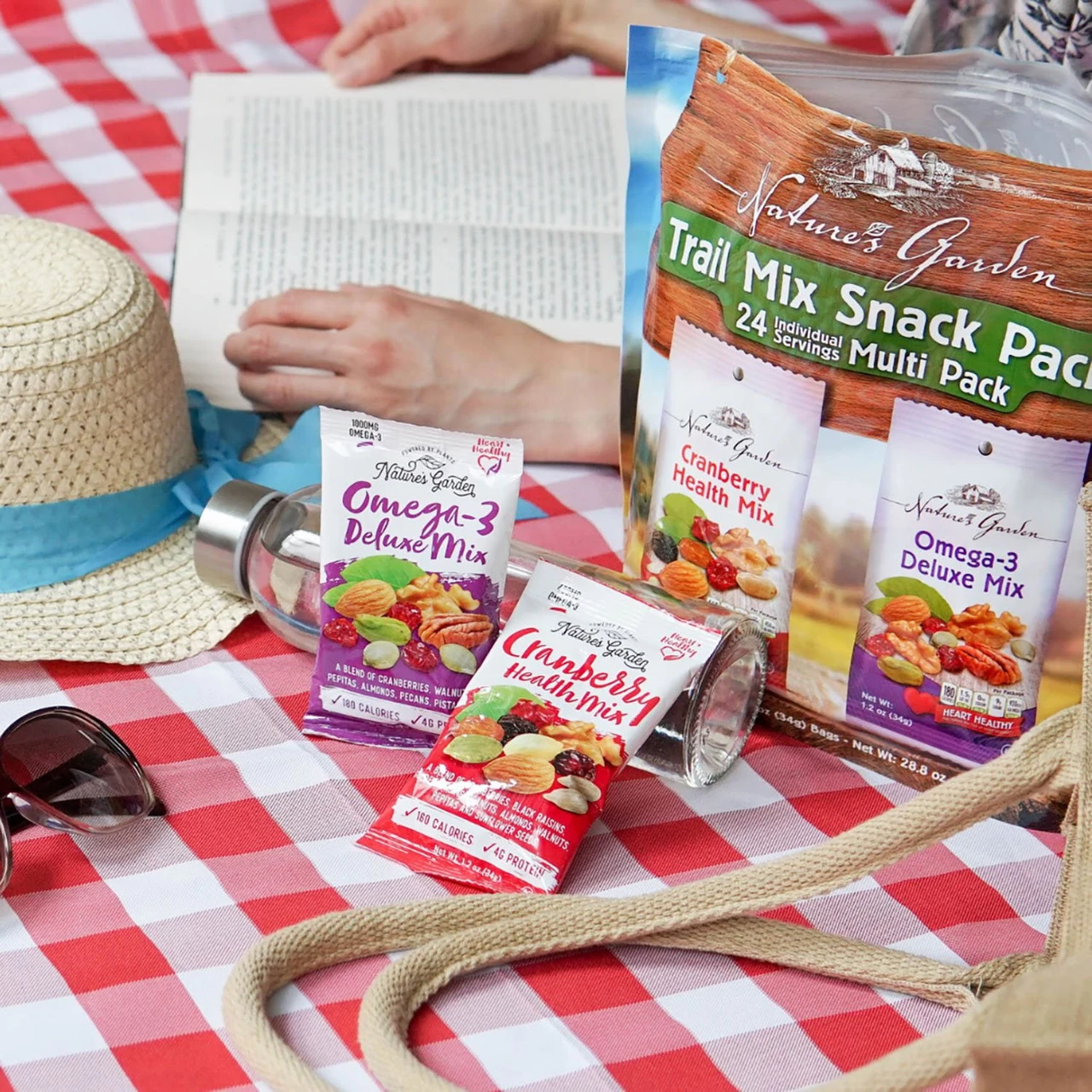 Nature's Garden Trail Mix Snack Packs, 1.2 OZ, 24 Packs