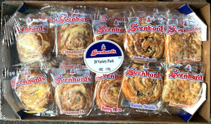 Svenhard's Scandinavian Pastries Variety Pack, 20 ct 40 oz Svenhard's Scandinavian Pastries Variety Pack, 20 ct 40 oz
