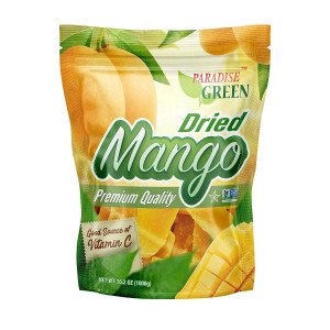 Paradise Green Dried Mango, 35.2 oz Non GMO Paradise Green Dried Mango, 35.2 oz Non GMO