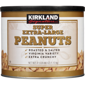 Kirkland Signature Super Extra-Large Peanuts 2.5 lbs Kirkland Signature Super Extra-Large Peanuts 2.5 lbs