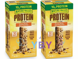2 Packs Nature Valley Peanut Butter Dark Chocolate Chewy Bar 30 ct 42.6 oz Each 2 Packs Nature Valley Peanut Butter Dark Chocolate Chewy Bar 30 ct 42.6 oz Each