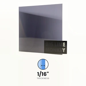 Acrylic Sheet Plexiglass, 1/16" (1mm) Thick