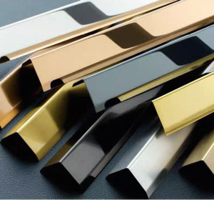 Stainless Steel Metal Corner Guard Edge Protector 90 Degree 1.18''x1.18''x47'' Stainless Steel Metal Corner Guard Edge Protector 90 Degree 1.18''x1.18''x47''