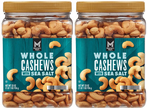 2-Pack Member's Mark Roasted Whole Cashews with Sea Salt (33 OZ Each Pack) 2-Pack Member's Mark Roasted Whole Cashews with Sea Salt (33 OZ Each Pack)