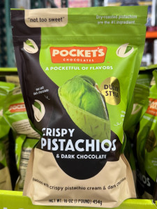 Pocket's Chocolates Dubai Style Crispy Pistachios & Dark Chocolate 16 OZ Pocket's Chocolates Dubai Style Crispy Pistachios & Dark Chocolate 16 OZ