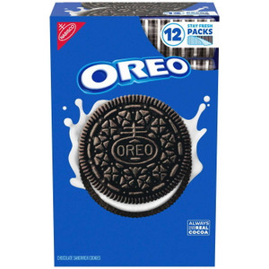OREO Chocolate Sandwich Cookies, 5.23 OZ, 12 Packs